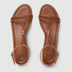 Gucci Women’s sandal with bamboo detail - Image 2